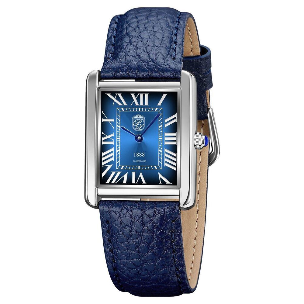 Pierre Lucerne Sapphire Sunburst‎ 1888 Mens Tank Watch